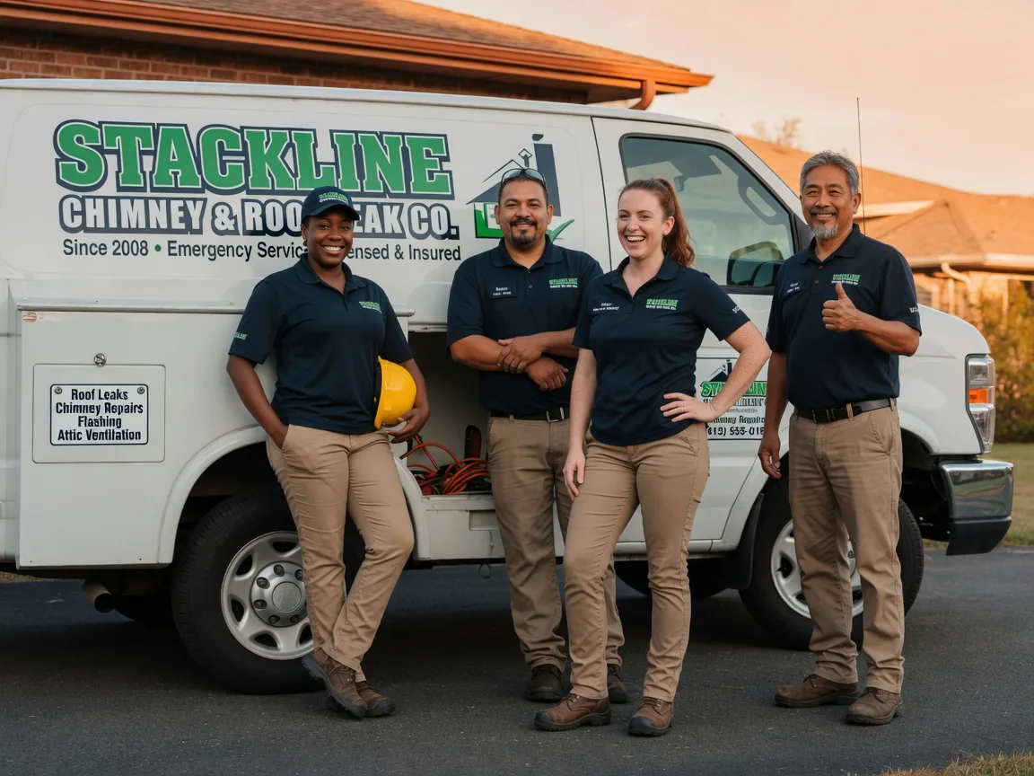 Chimney flashing repair company in Dale, IN